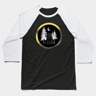 moonlit bear Baseball T-Shirt